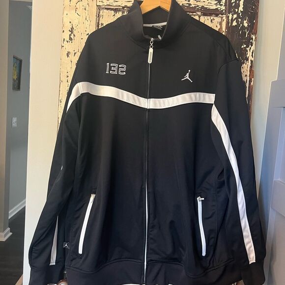 Vintage Nike Air Jordan Full Zip Track Track Men’s XXL. - Picture 1 of 11